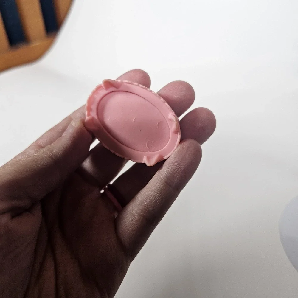 LITTLEST PET SHOP LPS Food bowl Lpsa Accessory Food Dog Cat Hasbro Pink Whirl